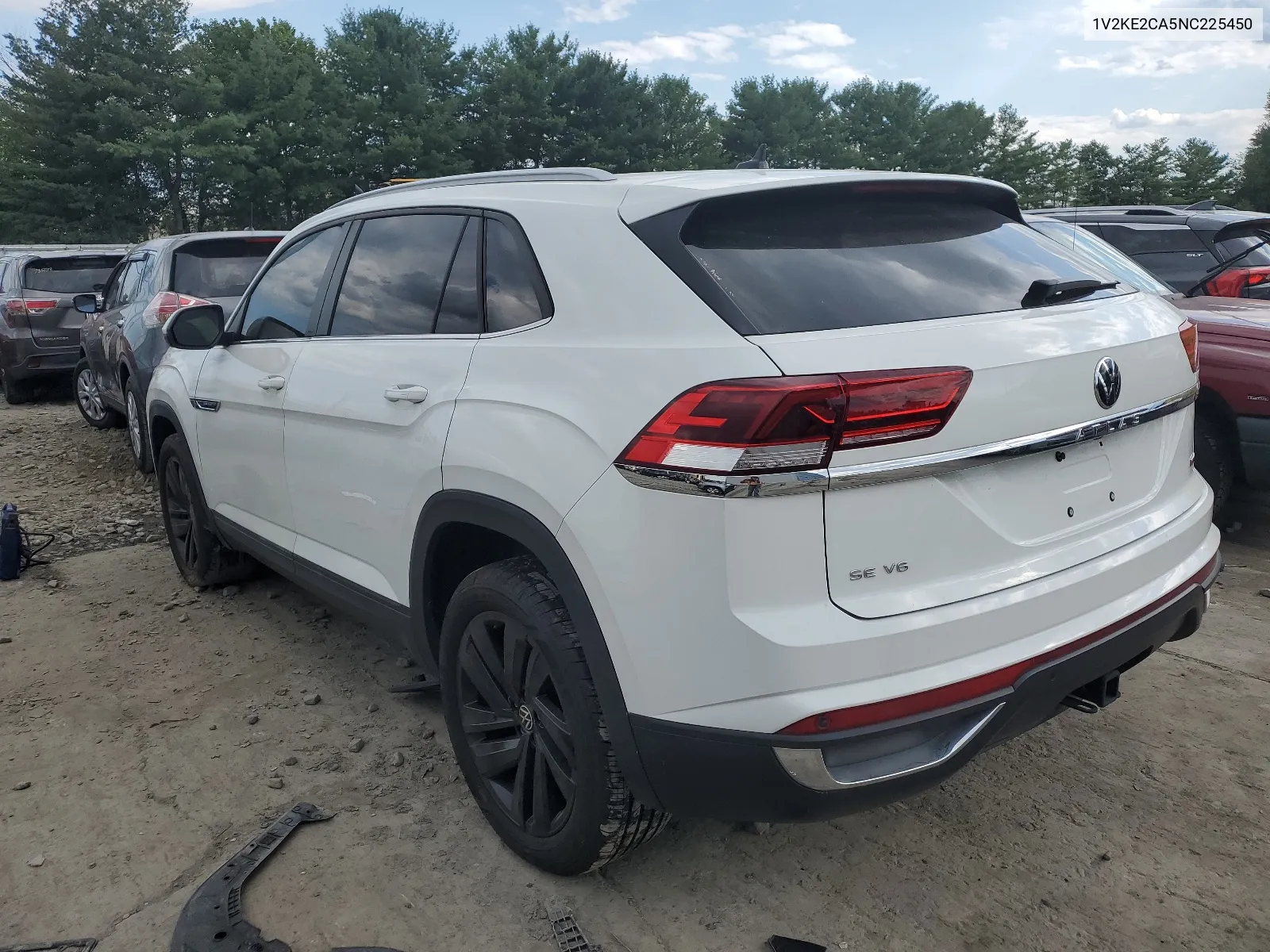 2022 Volkswagen Atlas Cross Sport Se VIN: 1V2KE2CA5NC225450 Lot: 66805304