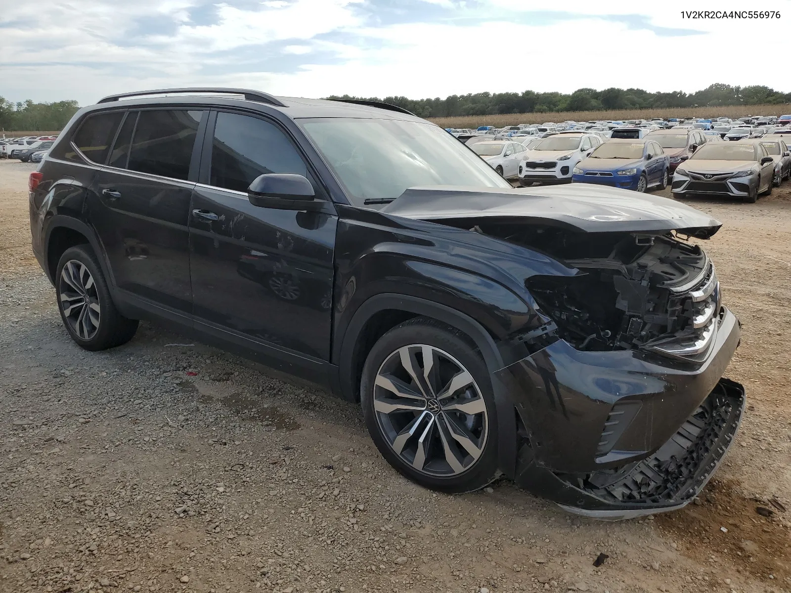 2022 Volkswagen Atlas Se VIN: 1V2KR2CA4NC556976 Lot: 67098654