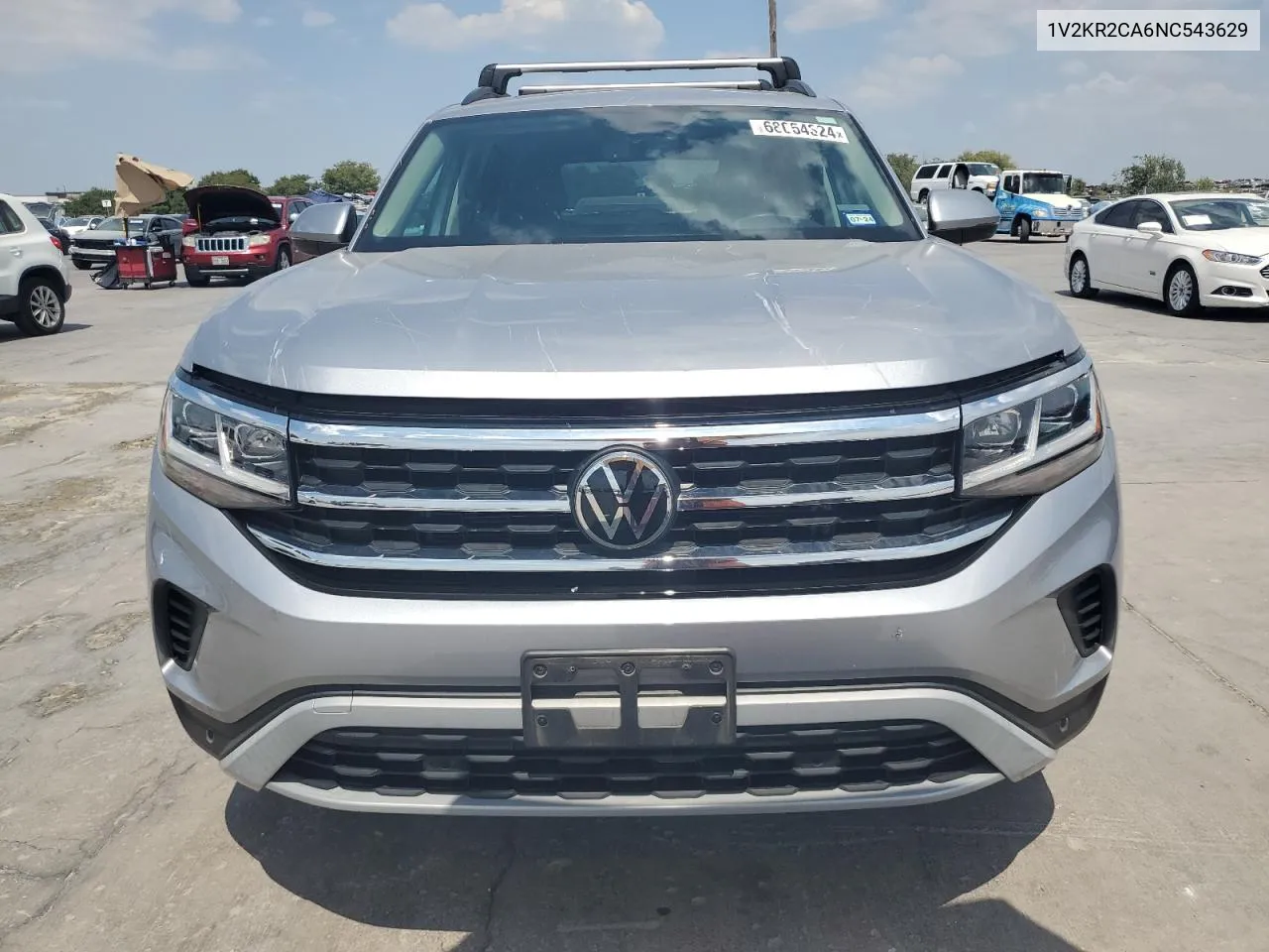 1V2KR2CA6NC543629 2022 Volkswagen Atlas Se