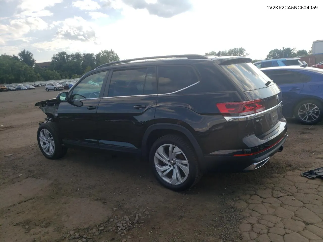 2022 Volkswagen Atlas Se VIN: 1V2KR2CA5NC504059 Lot: 68896954