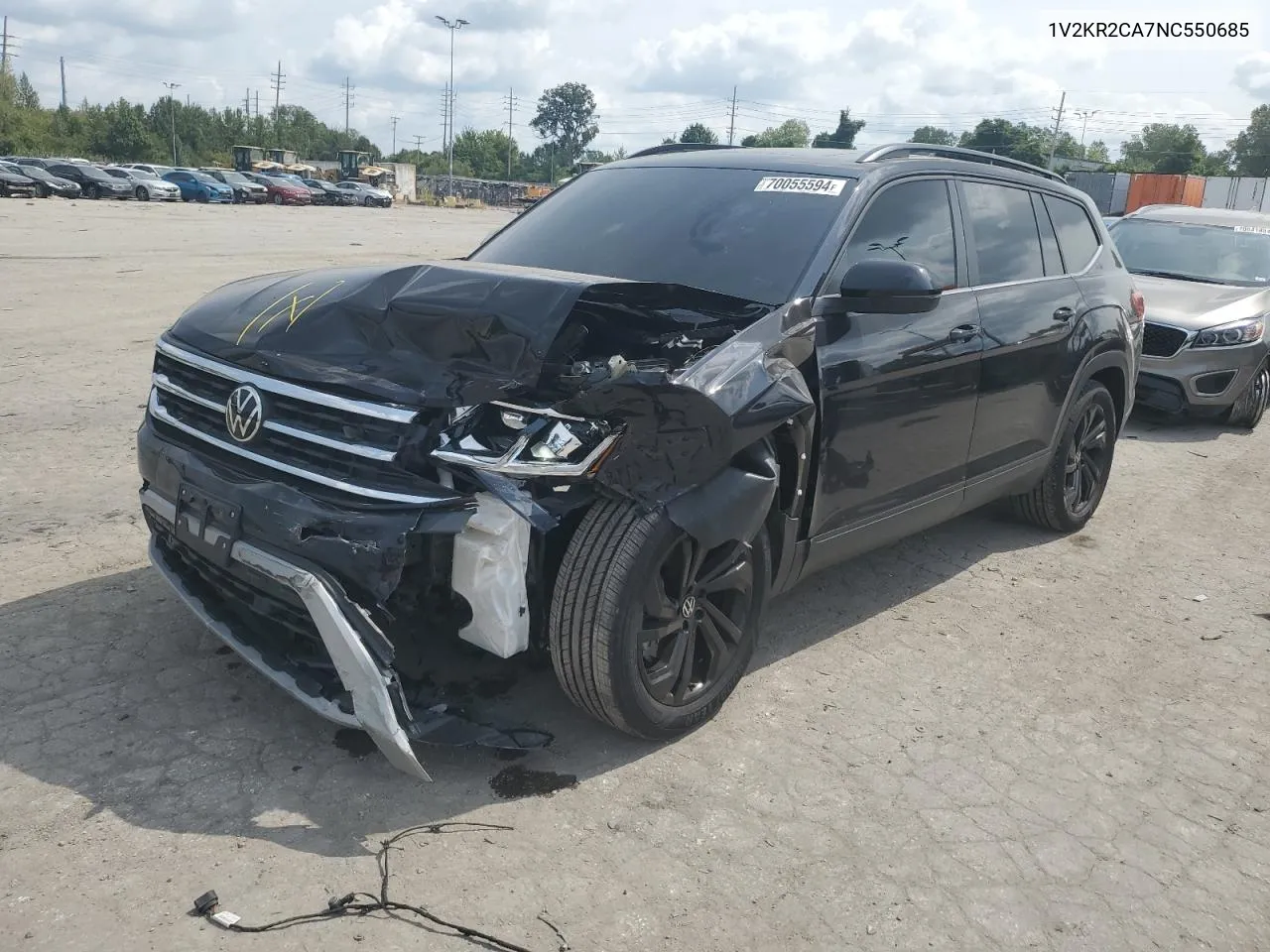 1V2KR2CA7NC550685 2022 Volkswagen Atlas Se