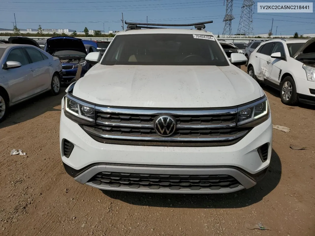 2022 Volkswagen Atlas Cross Sport Se VIN: 1V2KC2CA5NC218441 Lot: 70404154