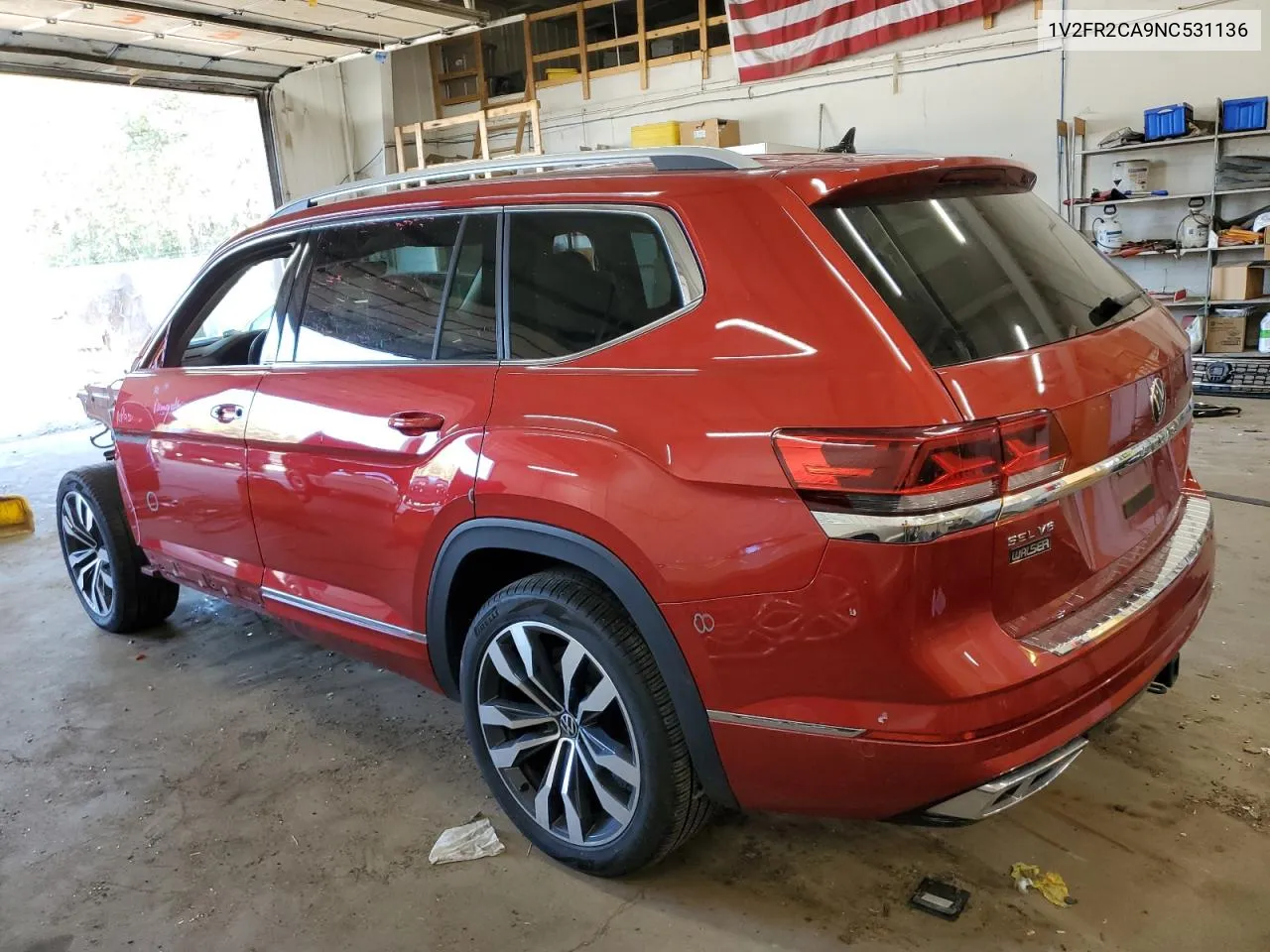 2022 Volkswagen Atlas Sel Premium R-Line VIN: 1V2FR2CA9NC531136 Lot: 71265944