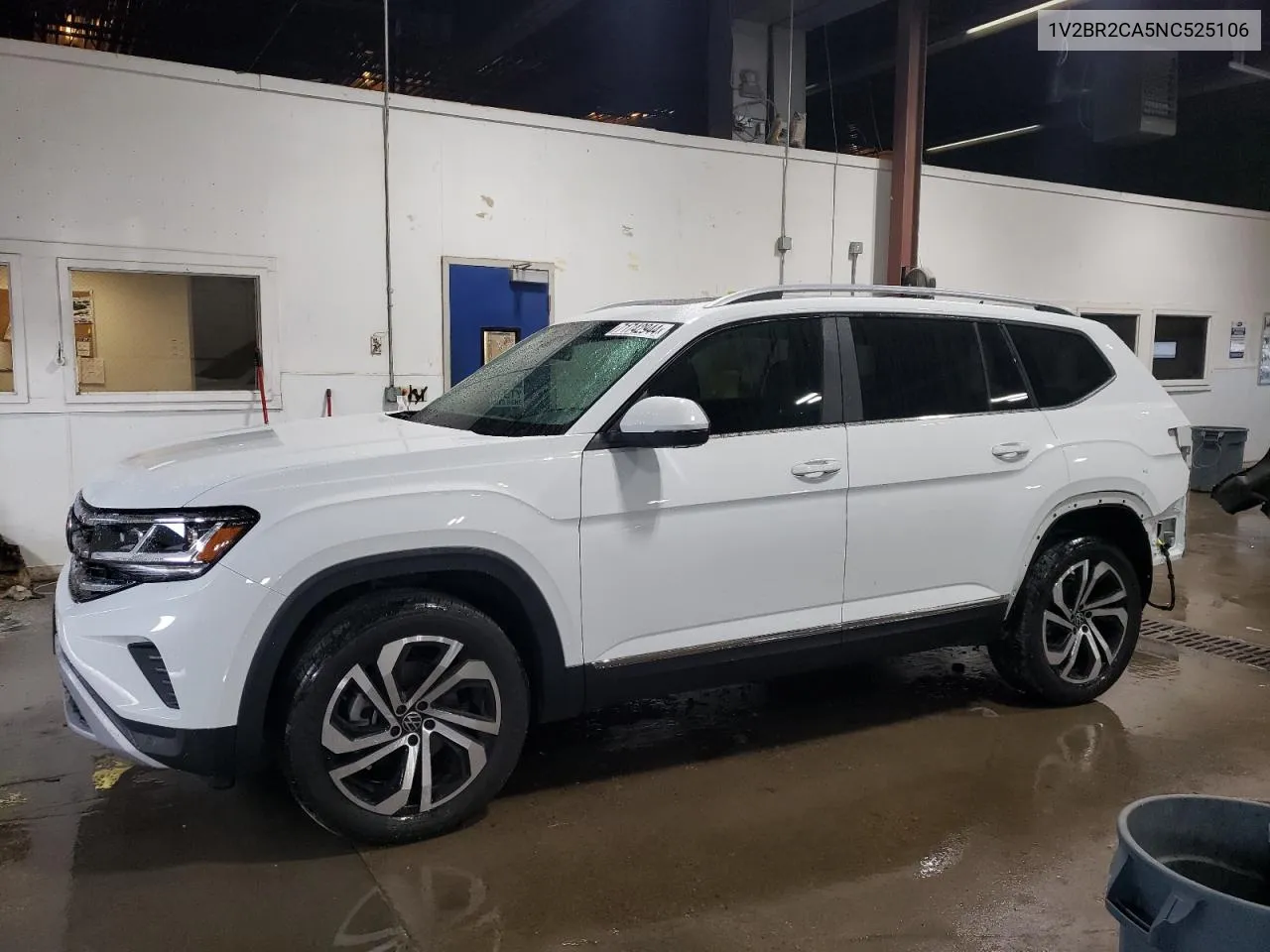 2022 Volkswagen Atlas Sel VIN: 1V2BR2CA5NC525106 Lot: 71742944