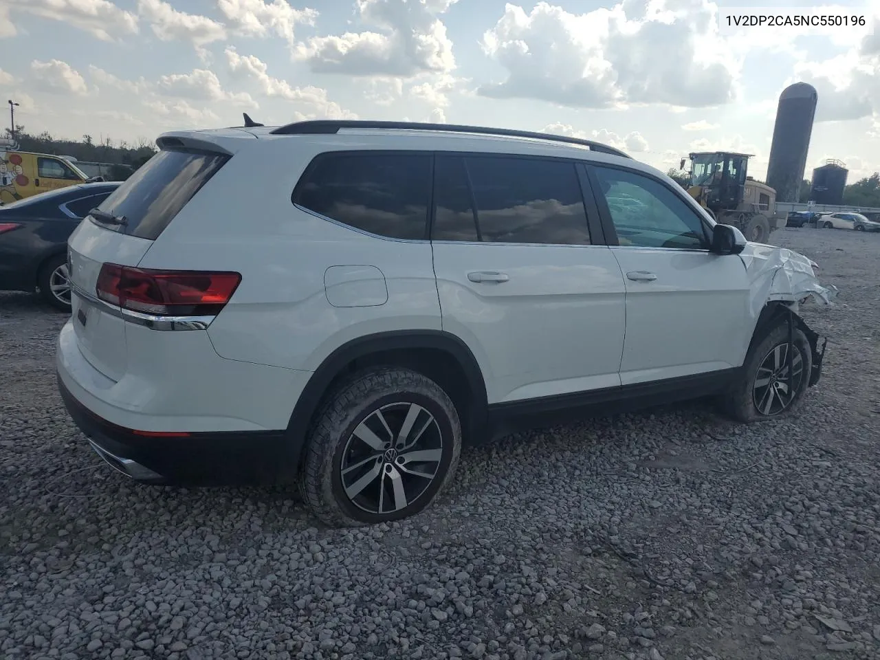 2022 Volkswagen Atlas Se VIN: 1V2DP2CA5NC550196 Lot: 72036934