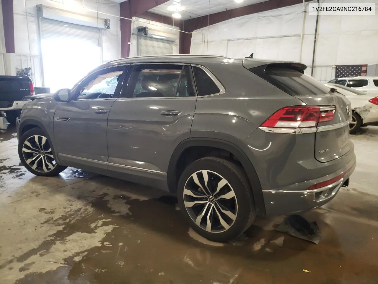 2022 Volkswagen Atlas Cross Sport Sel Premium R-Line VIN: 1V2FE2CA9NC216784 Lot: 74124404