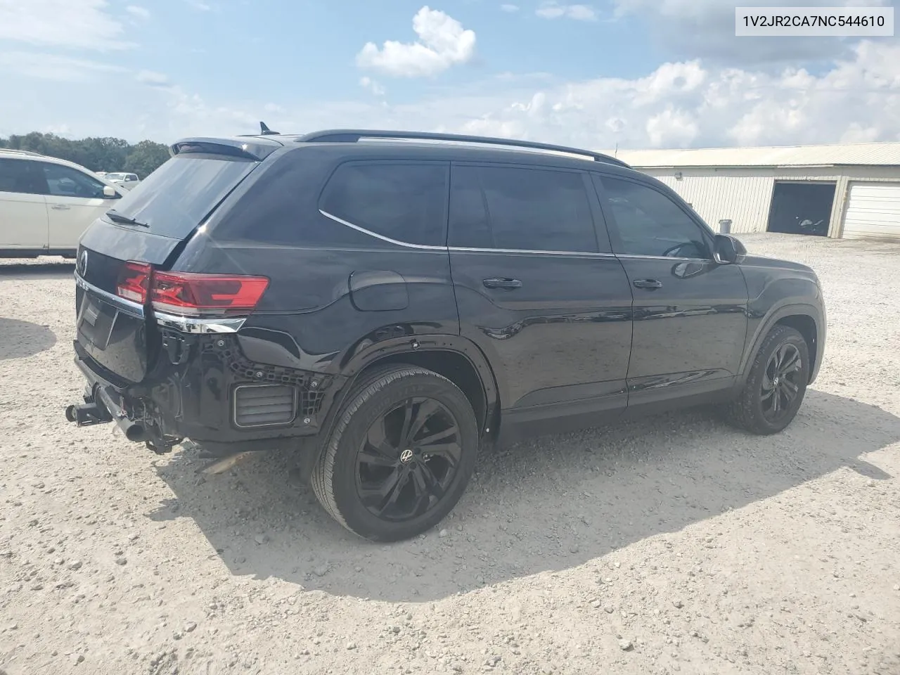 2022 Volkswagen Atlas Se VIN: 1V2JR2CA7NC544610 Lot: 74366844