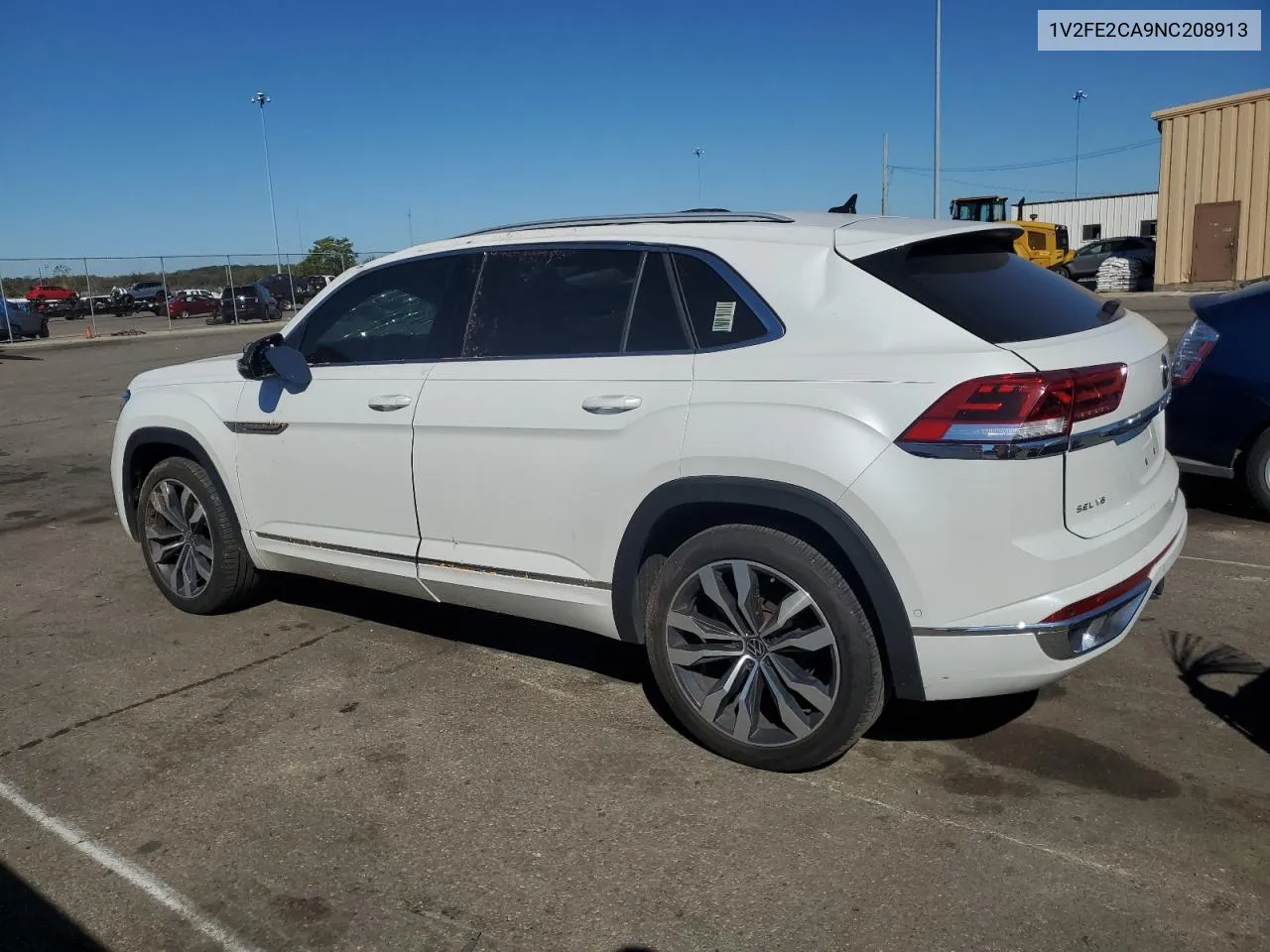 2022 Volkswagen Atlas Cross Sport Sel Premium R-Line VIN: 1V2FE2CA9NC208913 Lot: 74748874