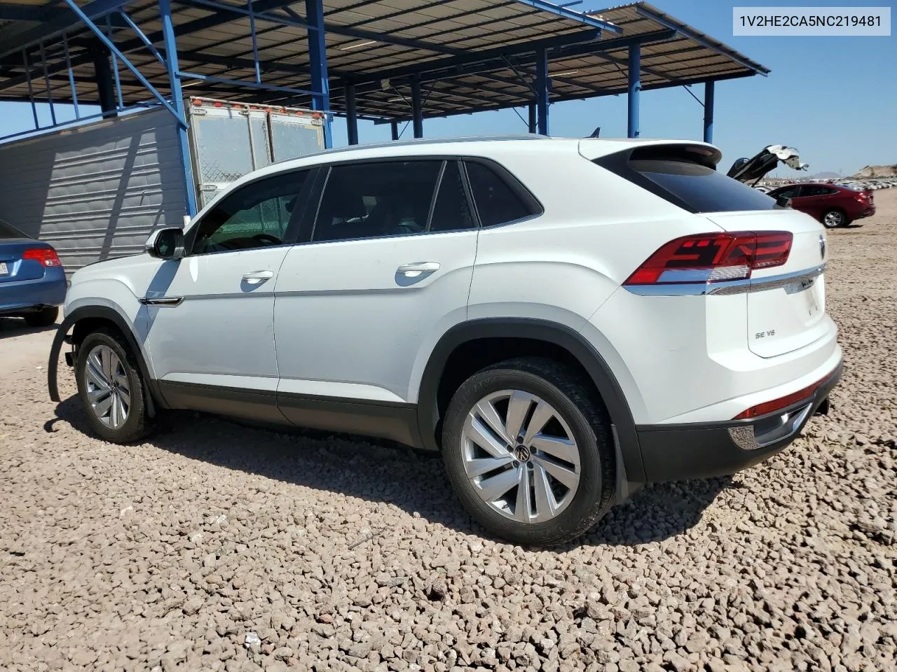 2022 Volkswagen Atlas Cross Sport Se VIN: 1V2HE2CA5NC219481 Lot: 74795304