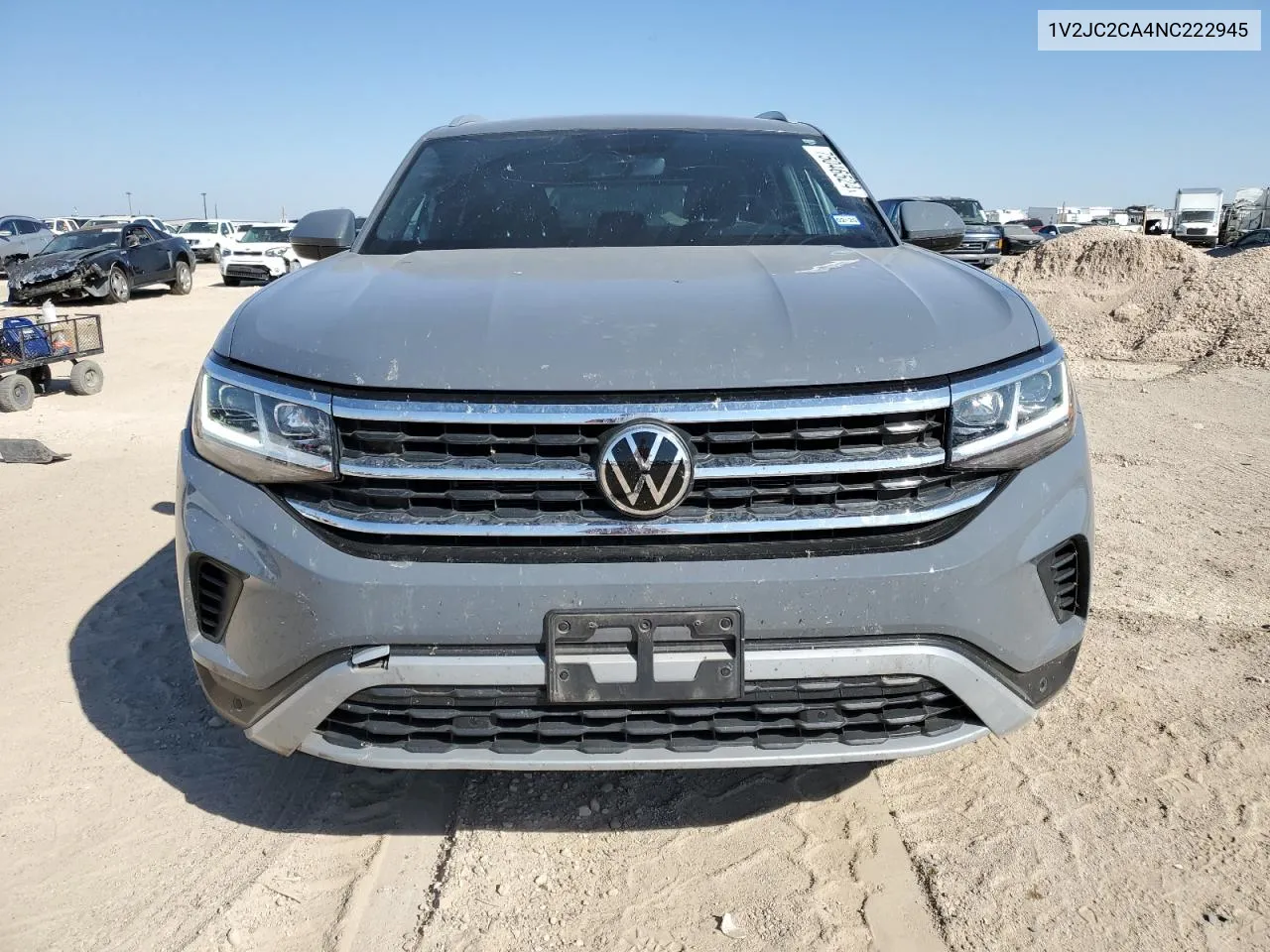 2022 Volkswagen Atlas Cross Sport Se VIN: 1V2JC2CA4NC222945 Lot: 75046524