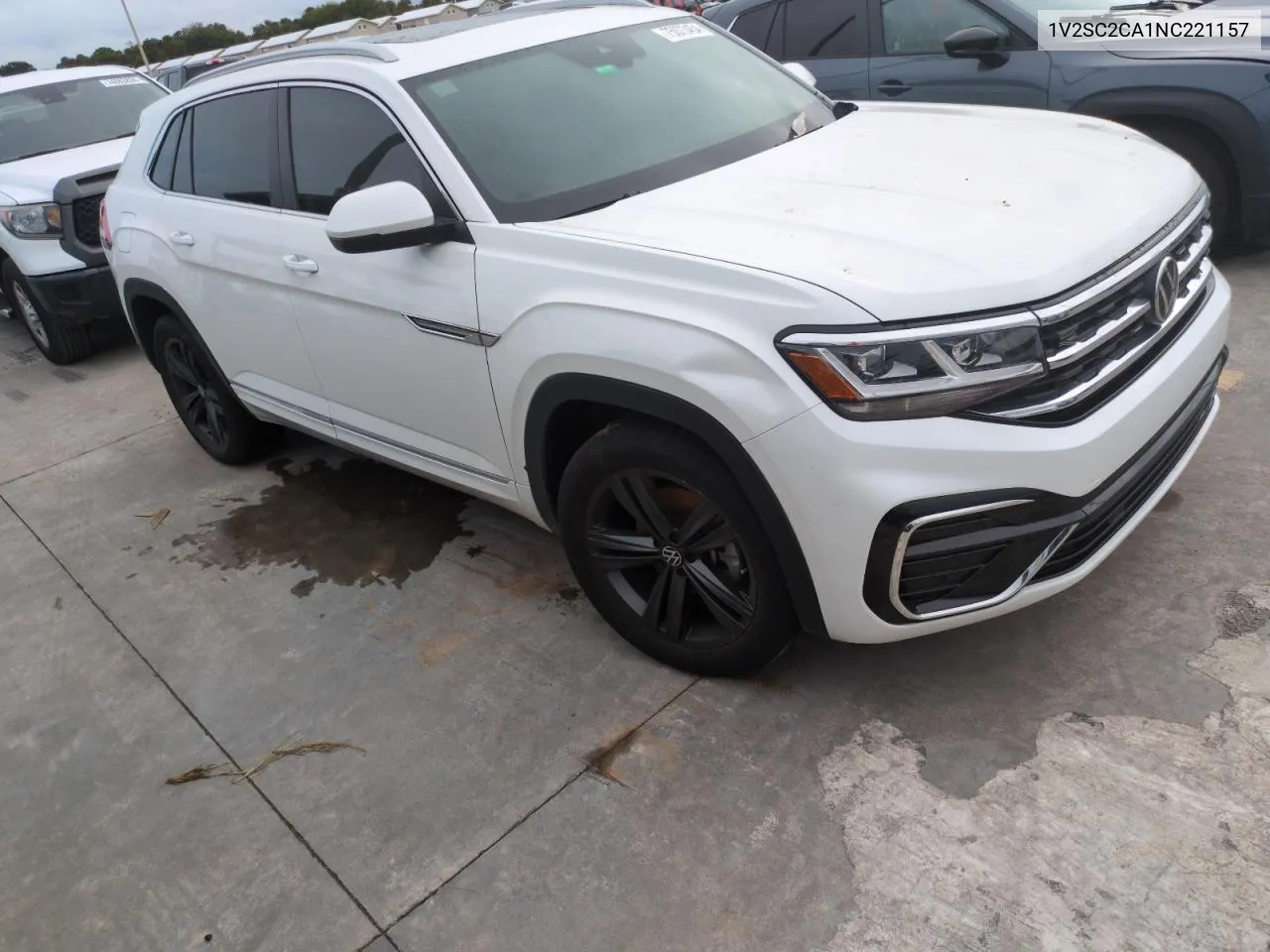 2022 Volkswagen Atlas Cross Sport Sel R-Line VIN: 1V2SC2CA1NC221157 Lot: 75073454