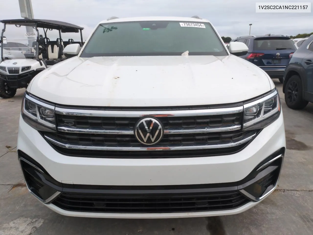 1V2SC2CA1NC221157 2022 Volkswagen Atlas Cross Sport Sel R-Line