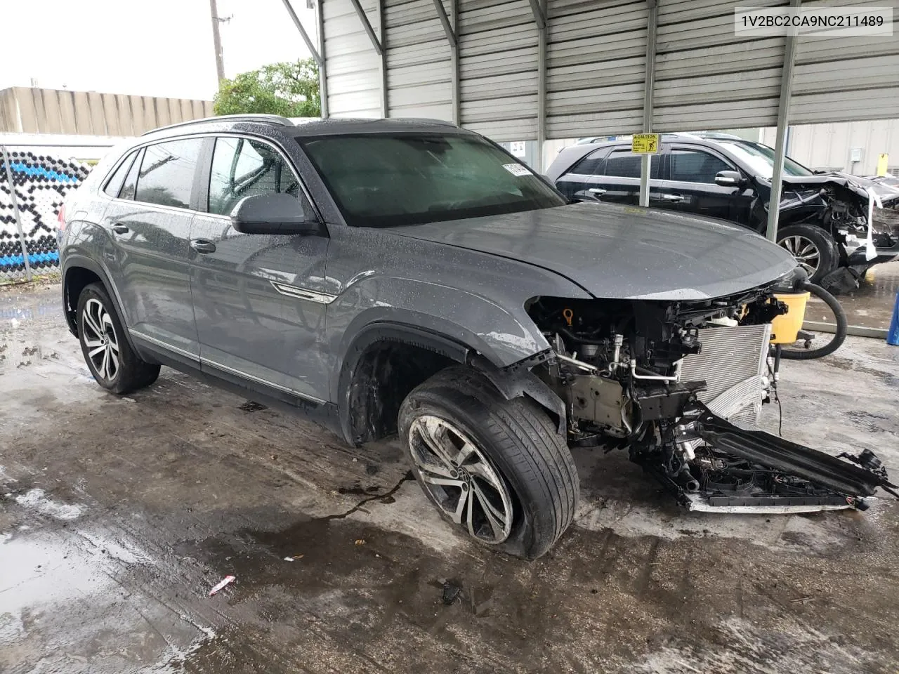 2022 Volkswagen Atlas Cross Sport Sel VIN: 1V2BC2CA9NC211489 Lot: 75134144