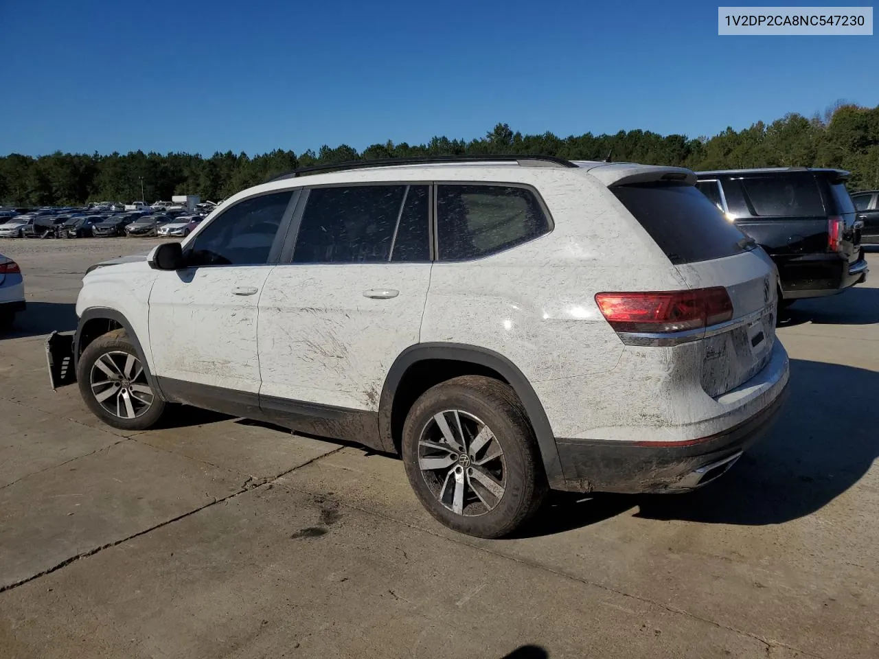 2022 Volkswagen Atlas Se VIN: 1V2DP2CA8NC547230 Lot: 75303204