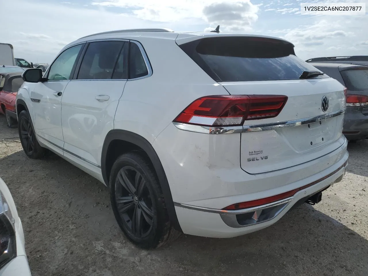 2022 Volkswagen Atlas Cross Sport Sel R-Line VIN: 1V2SE2CA6NC207877 Lot: 75649644