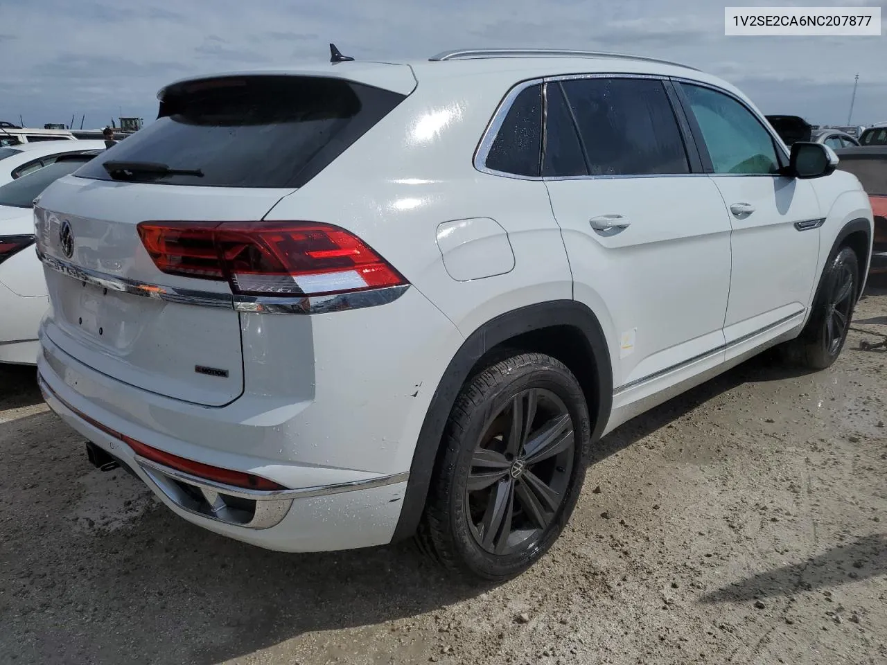 2022 Volkswagen Atlas Cross Sport Sel R-Line VIN: 1V2SE2CA6NC207877 Lot: 75649644