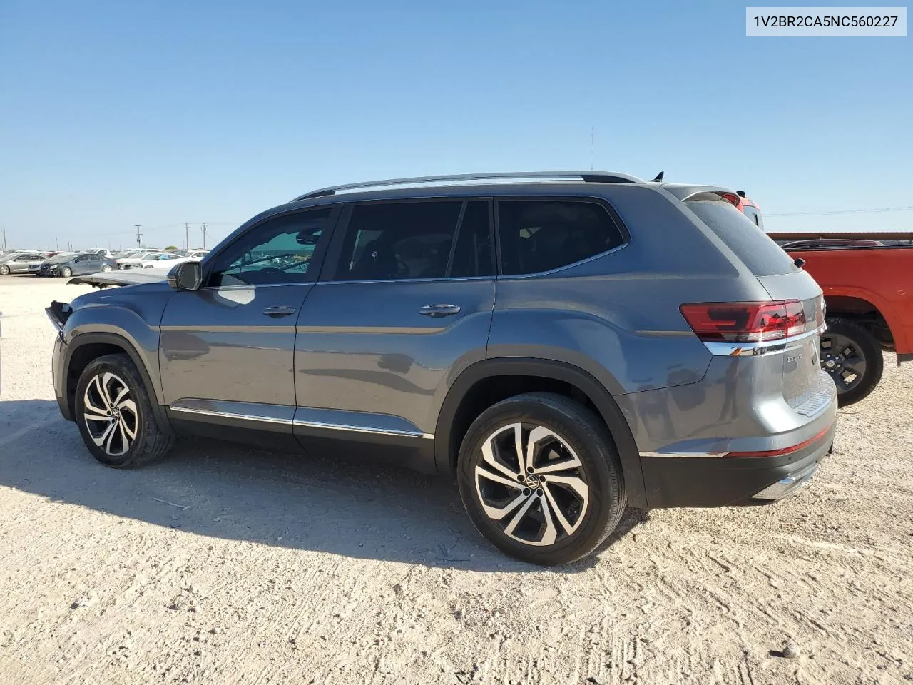 2022 Volkswagen Atlas Sel VIN: 1V2BR2CA5NC560227 Lot: 76165384