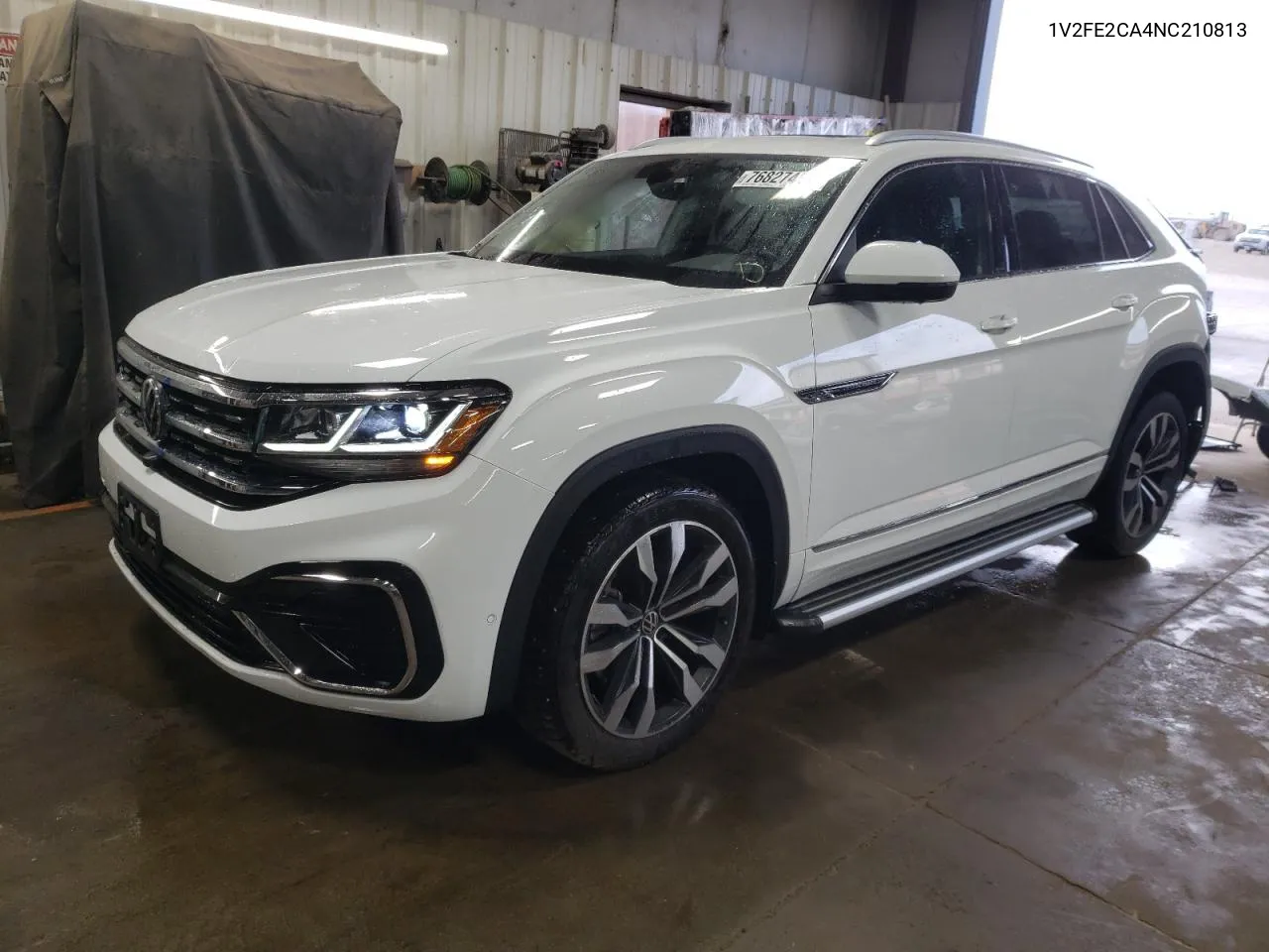 2022 Volkswagen Atlas Cross Sport Sel Premium R-Line VIN: 1V2FE2CA4NC210813 Lot: 76827454