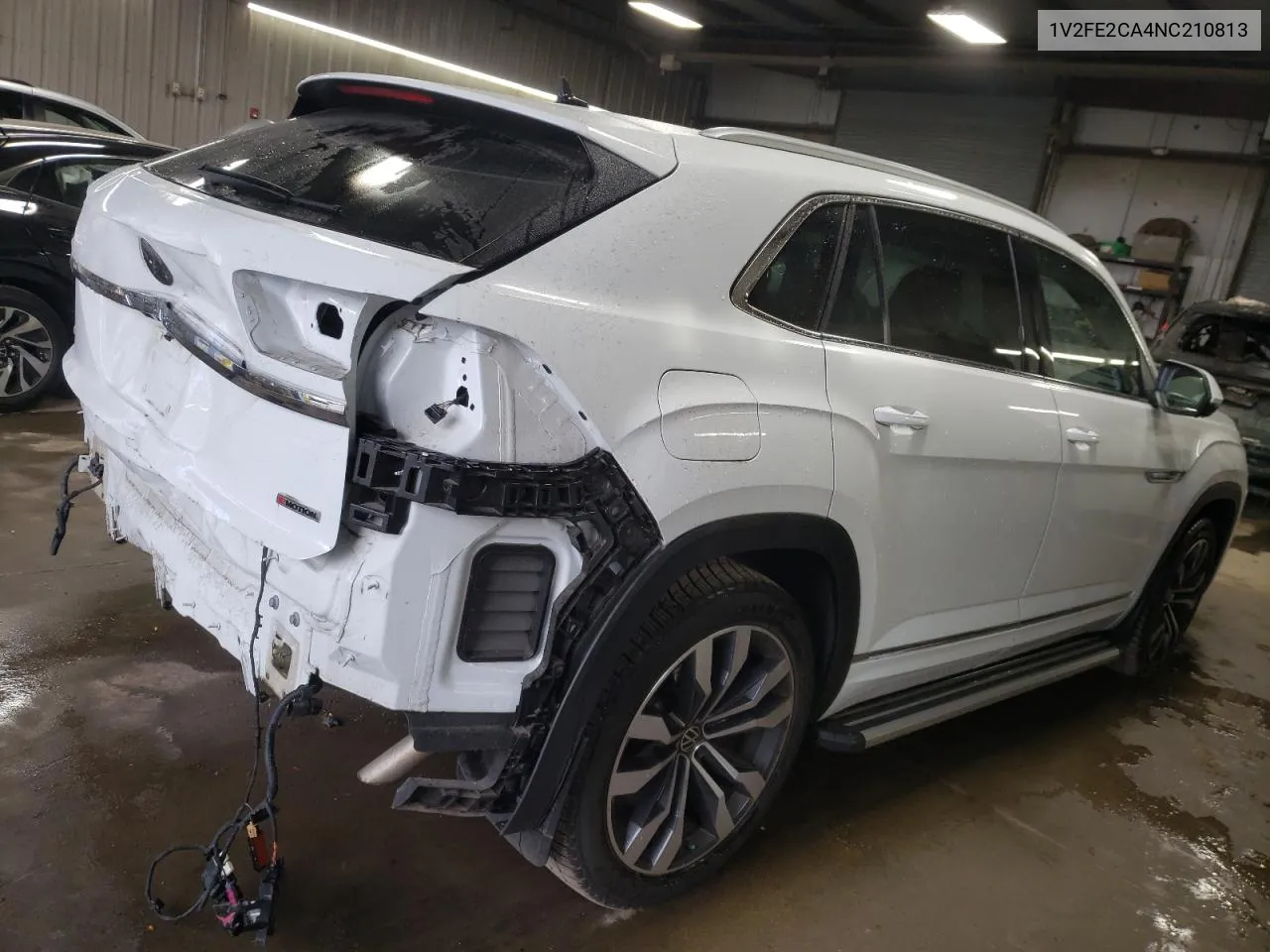 2022 Volkswagen Atlas Cross Sport Sel Premium R-Line VIN: 1V2FE2CA4NC210813 Lot: 76827454