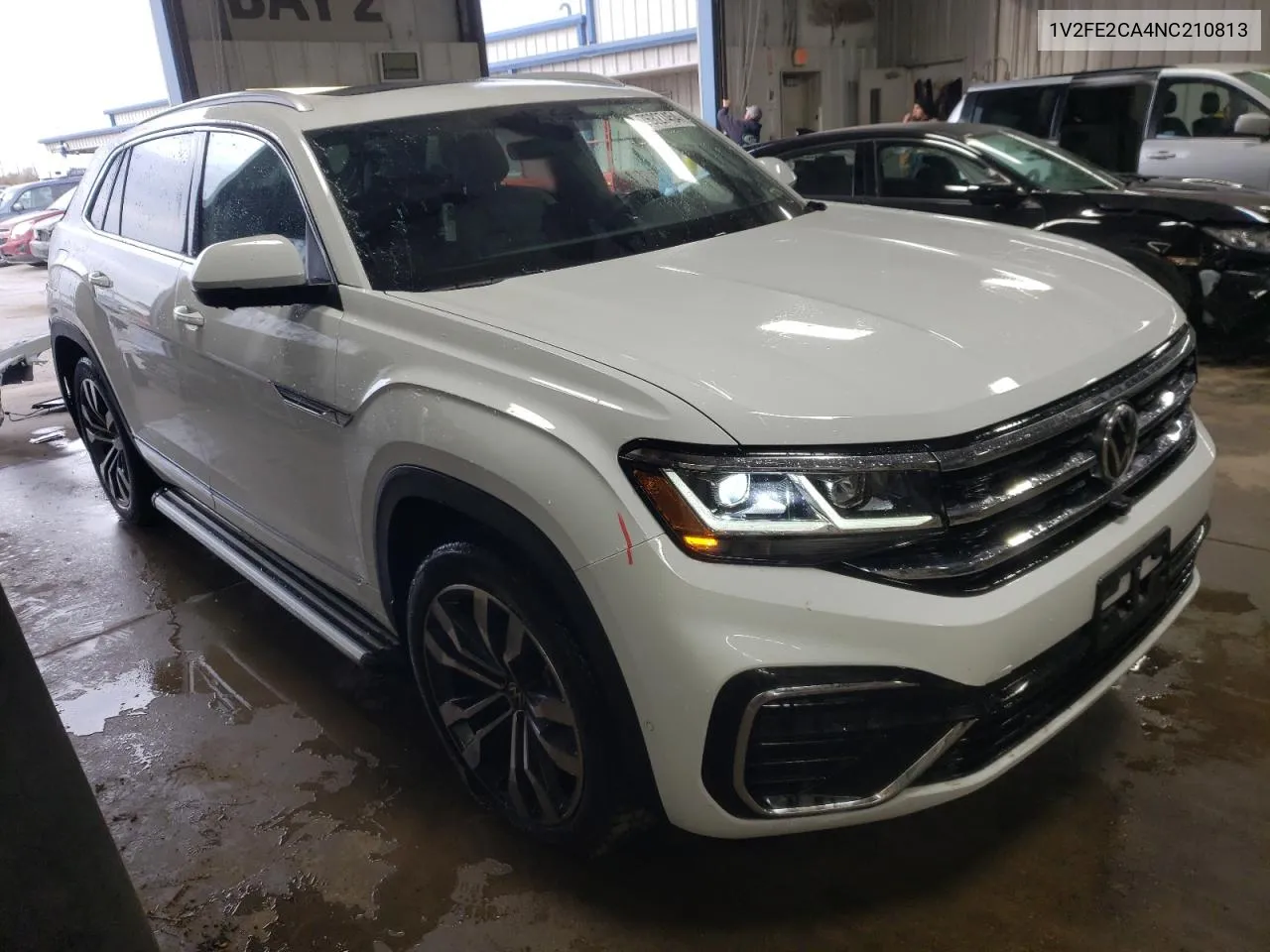 2022 Volkswagen Atlas Cross Sport Sel Premium R-Line VIN: 1V2FE2CA4NC210813 Lot: 76827454