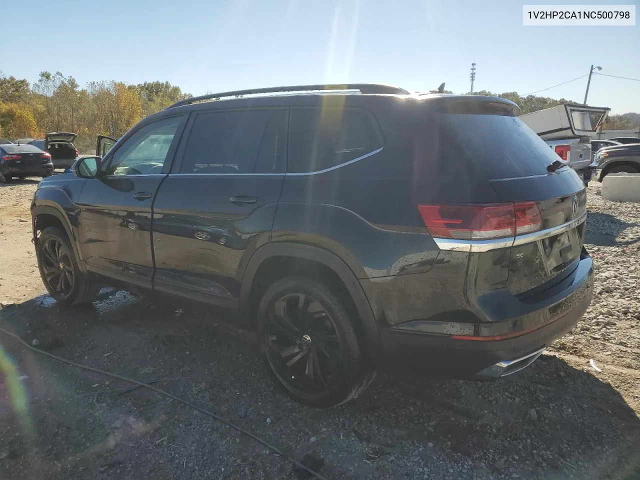 2022 Volkswagen Atlas Se VIN: 1V2HP2CA1NC500798 Lot: 77217904