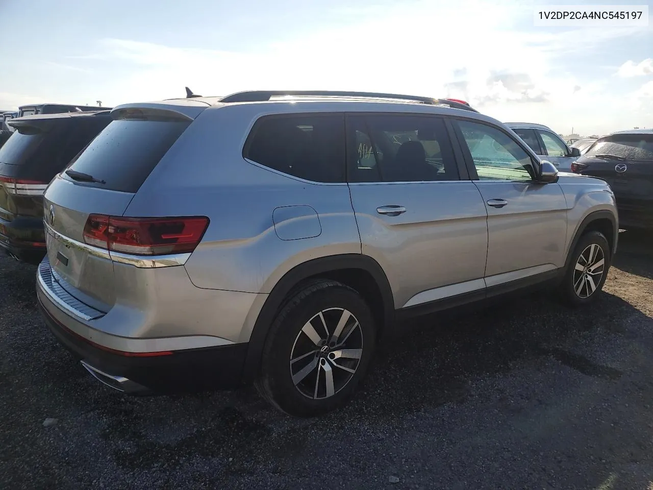 2022 Volkswagen Atlas Se VIN: 1V2DP2CA4NC545197 Lot: 77783324