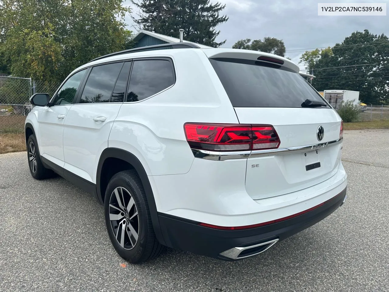 2022 Volkswagen Atlas Se VIN: 1V2LP2CA7NC539146 Lot: 78528324