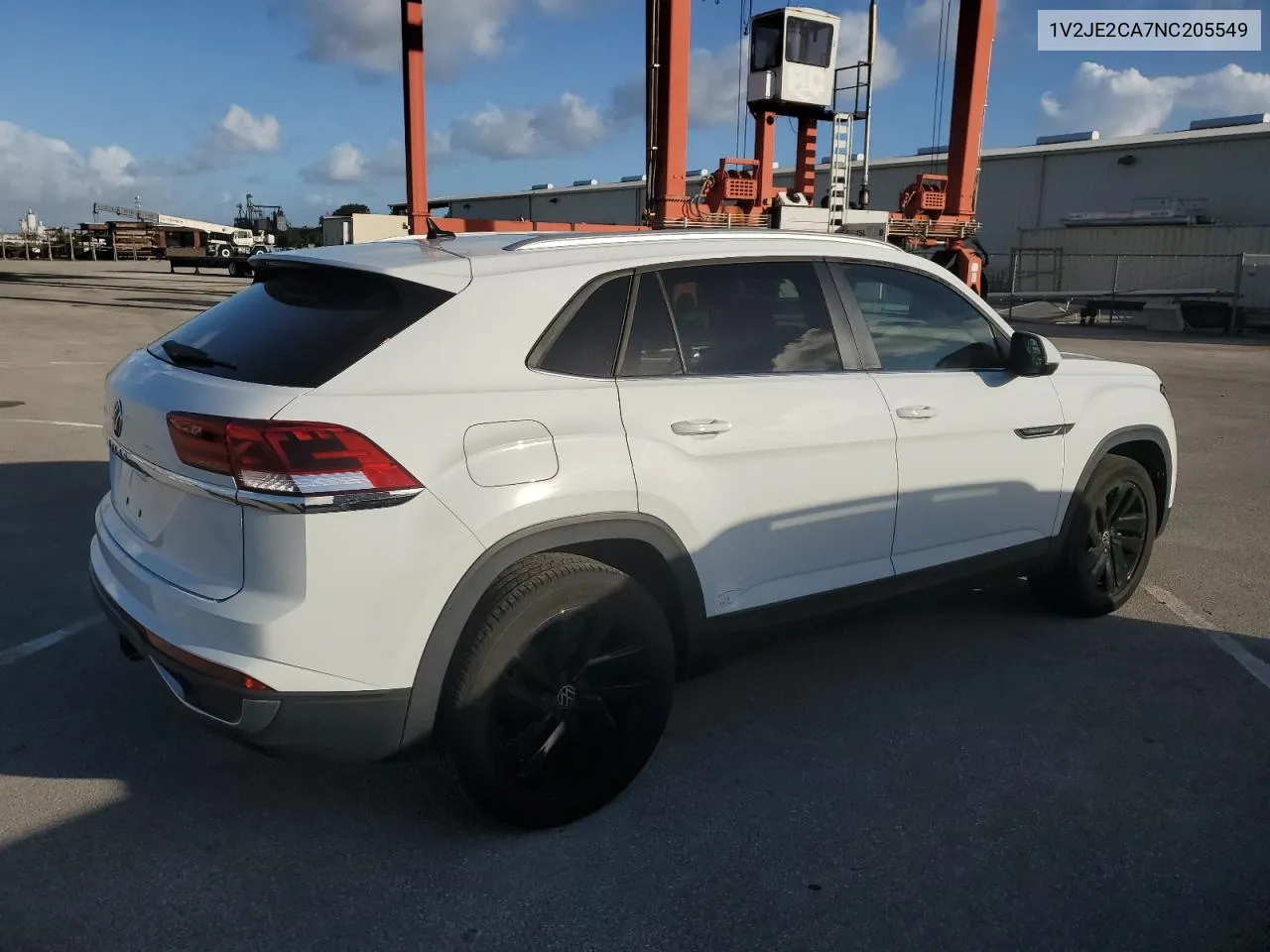 2022 Volkswagen Atlas Cross Sport Se VIN: 1V2JE2CA7NC205549 Lot: 78551904