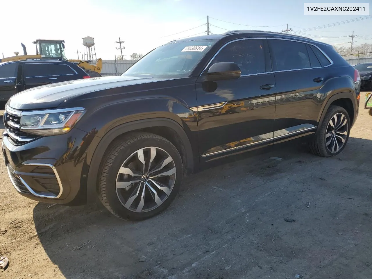 2022 Volkswagen Atlas Cross Sport Sel Premium R-Line VIN: 1V2FE2CAXNC202411 Lot: 79530914