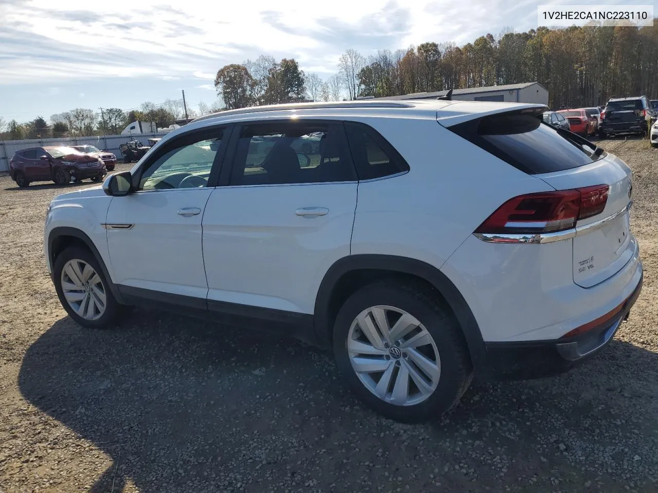 2022 Volkswagen Atlas Cross Sport Se VIN: 1V2HE2CA1NC223110 Lot: 79940754