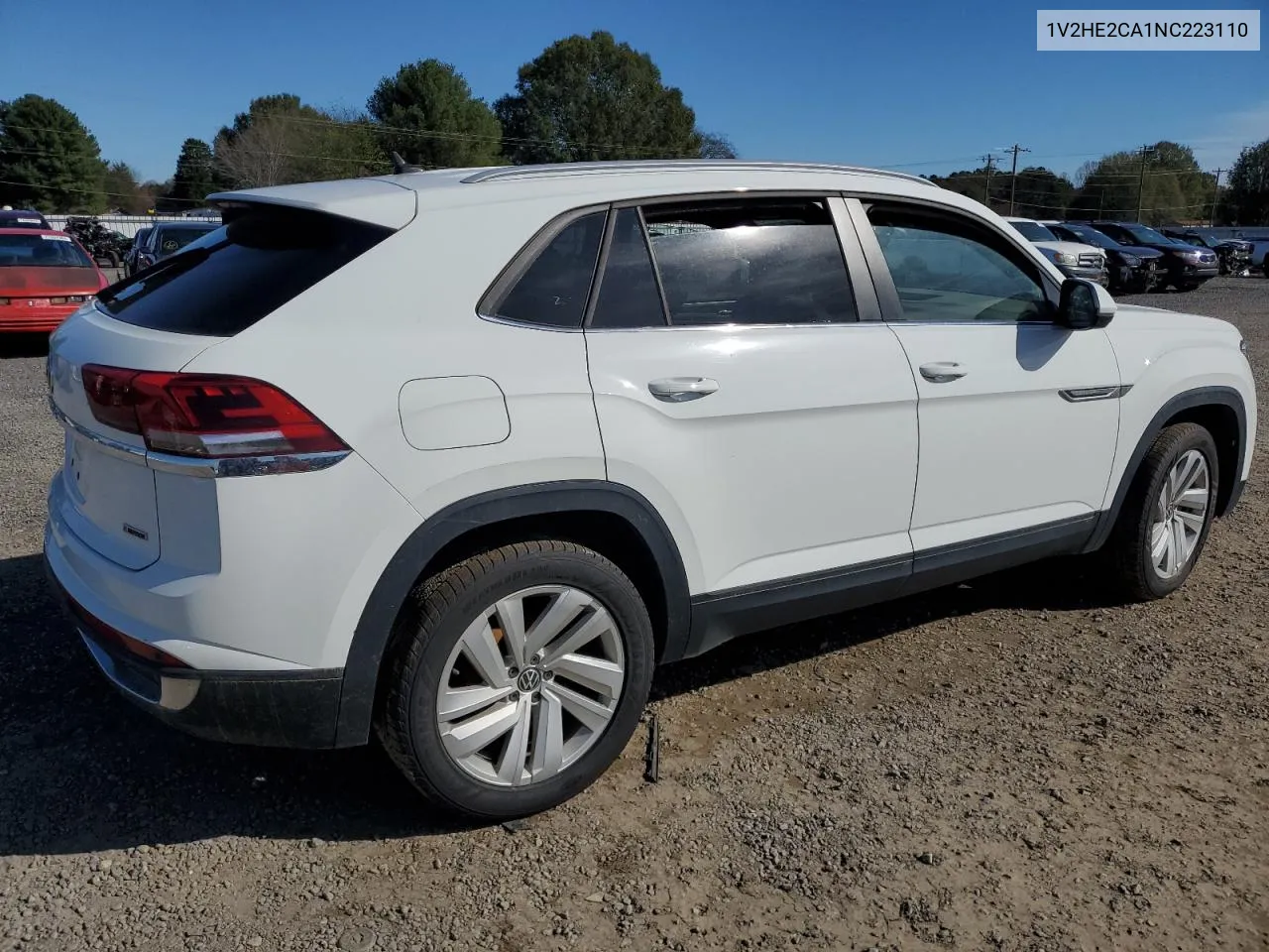 2022 Volkswagen Atlas Cross Sport Se VIN: 1V2HE2CA1NC223110 Lot: 79940754