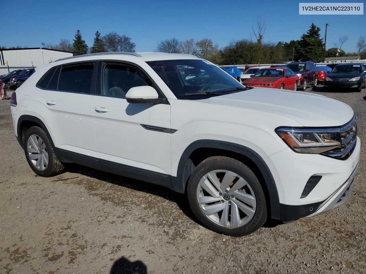 2022 Volkswagen Atlas Cross Sport Se VIN: 1V2HE2CA1NC223110 Lot: 79940754