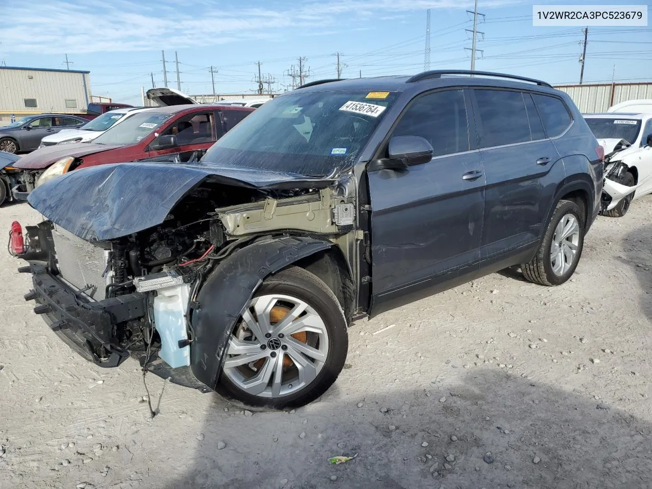 2023 Volkswagen Atlas Se VIN: 1V2WR2CA3PC523679 Lot: 41536764