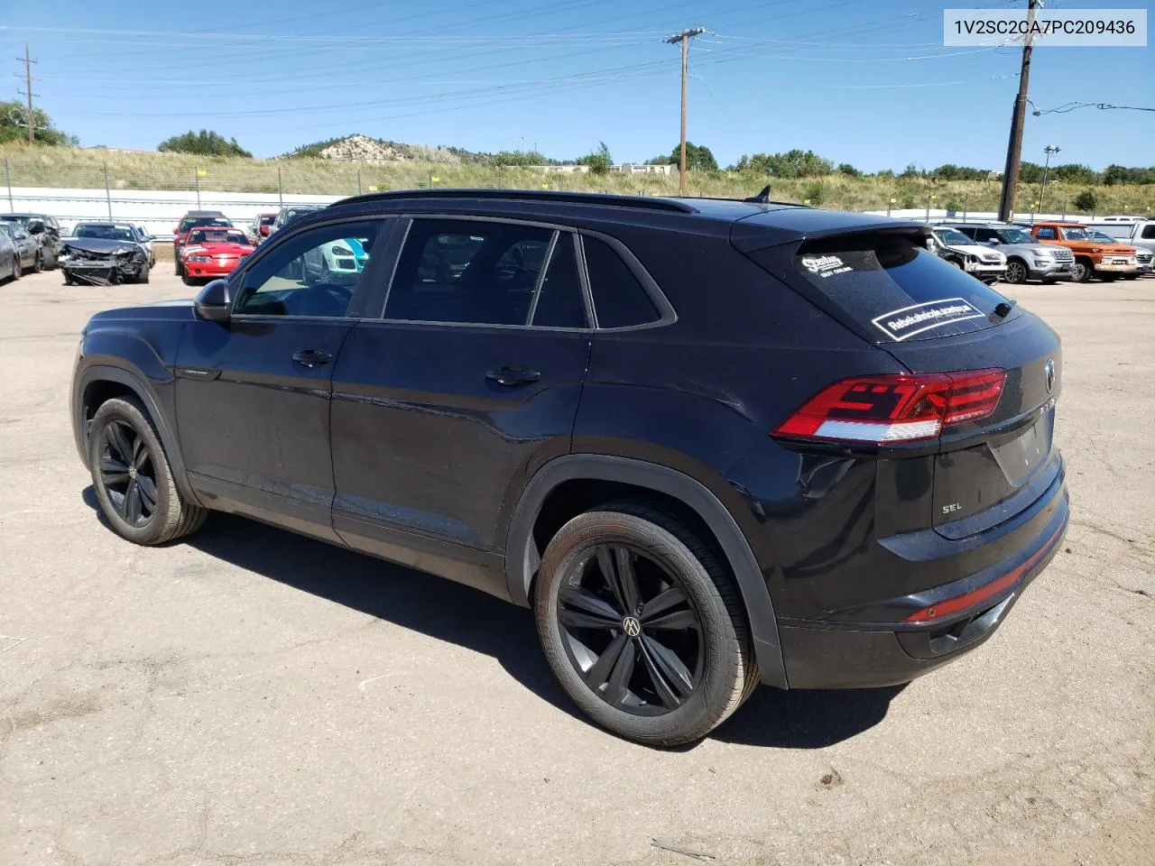 2023 Volkswagen Atlas Cross Sport Sel R-Line VIN: 1V2SC2CA7PC209436 Lot: 69715454