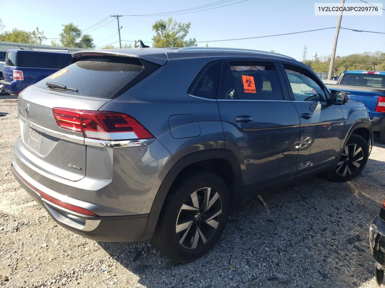 2023 Volkswagen Atlas Cross Sport Se VIN: 1V2LC2CA3PC209776 Lot: 73161954