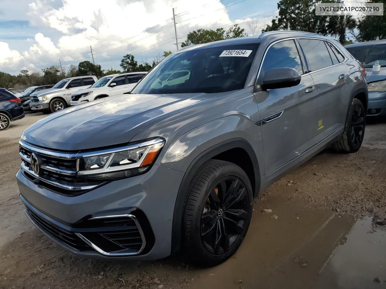 2023 Volkswagen Atlas Cross Sport Sel Premium R-Line VIN: 1V2FE2CA1PC207290 Lot: 73921654