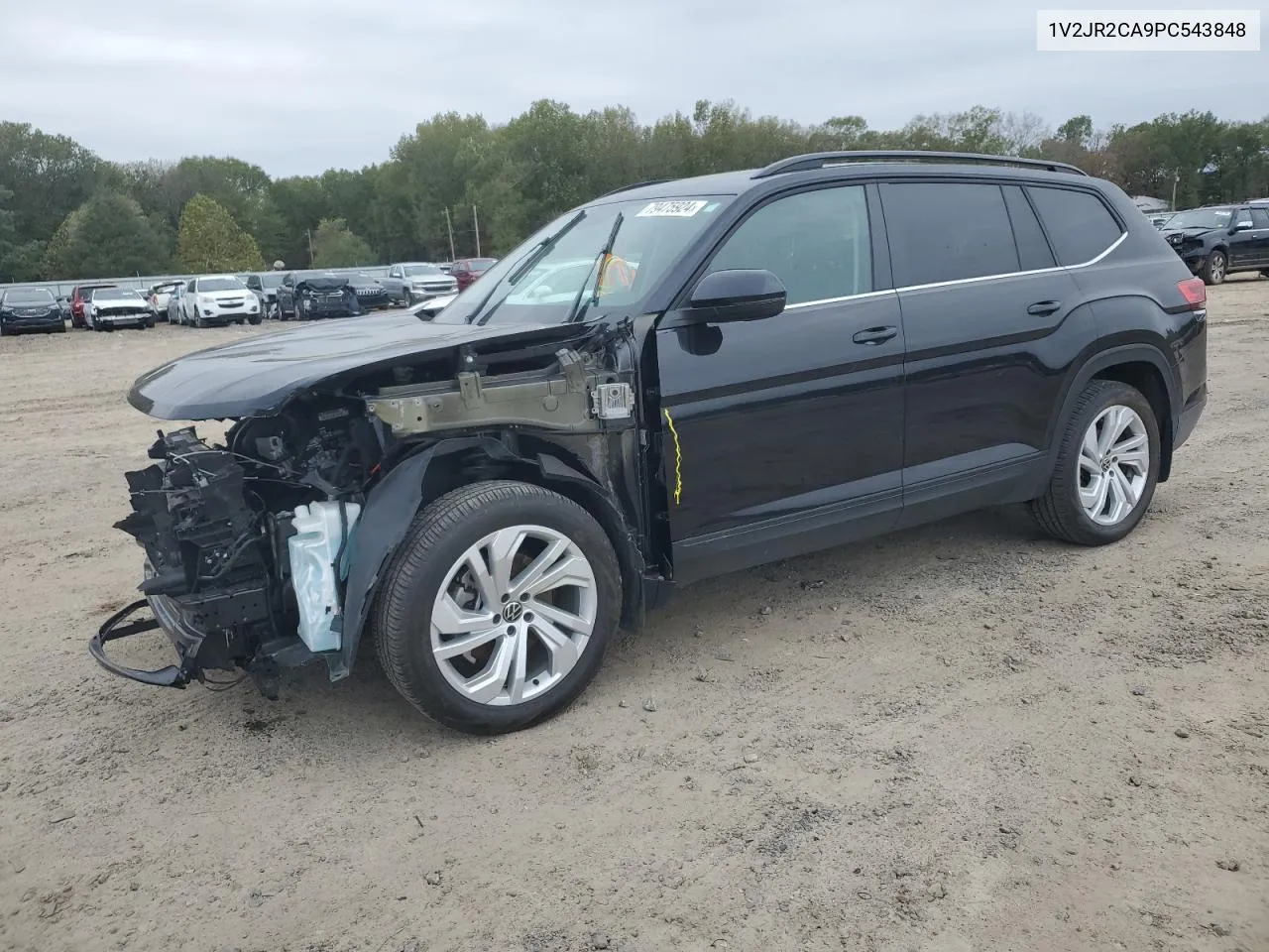 2023 Volkswagen Atlas Se VIN: 1V2JR2CA9PC543848 Lot: 79475924