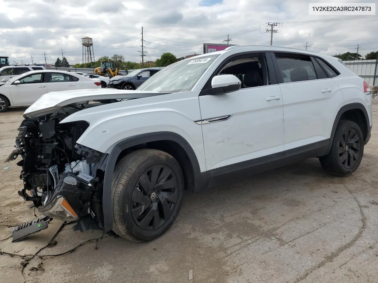 2024 Volkswagen Atlas Cross Sport Se VIN: 1V2KE2CA3RC247873 Lot: 72936474