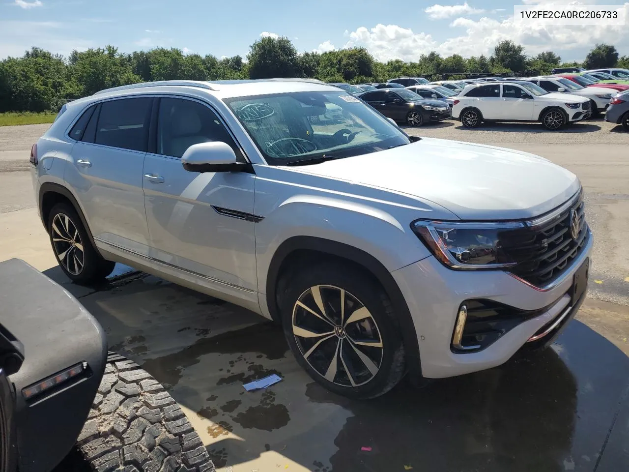 2024 Volkswagen Atlas Cross Sport Sel Premium R-Line VIN: 1V2FE2CA0RC206733 Lot: 73631844