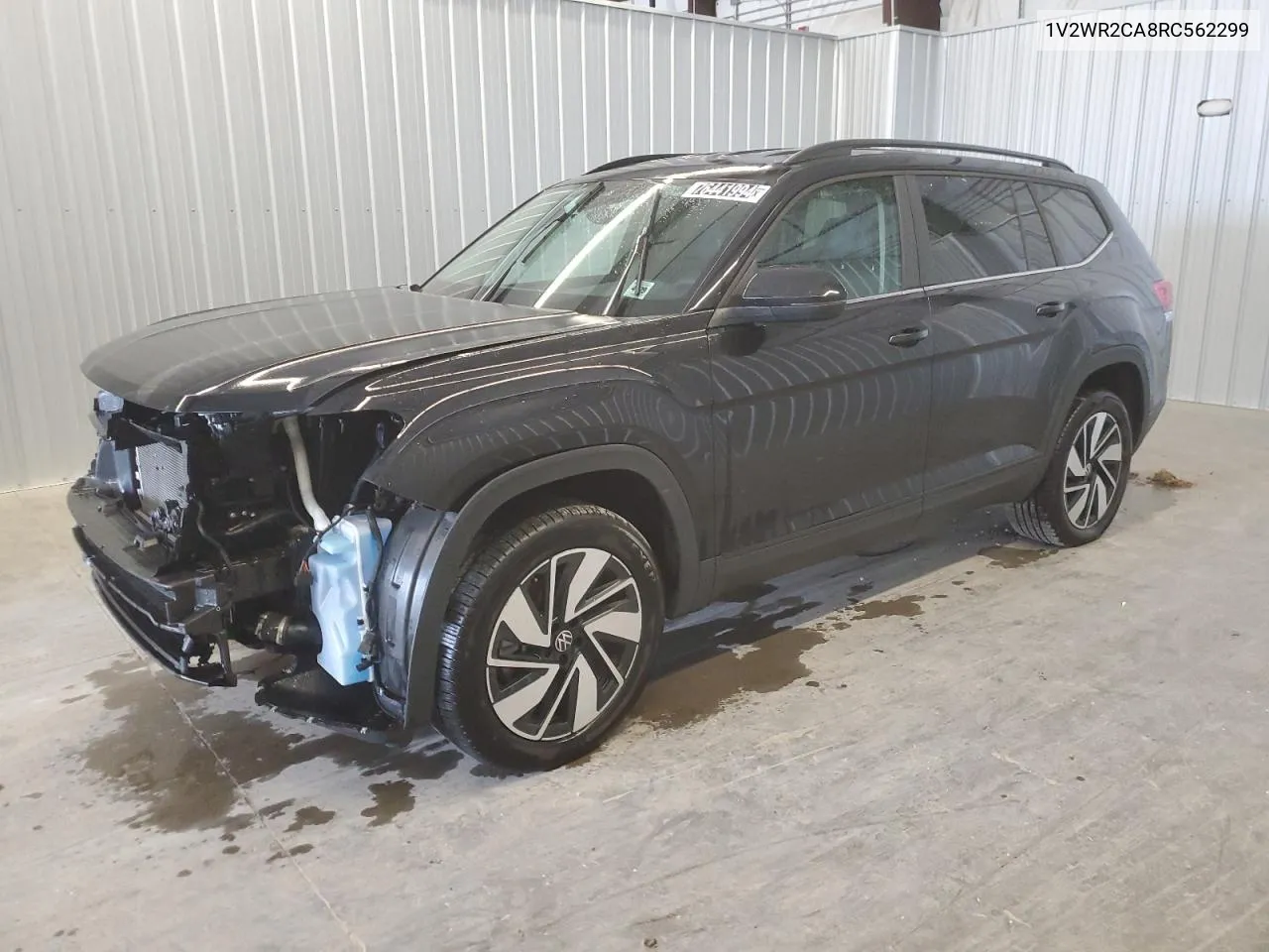 2024 Volkswagen Atlas Se VIN: 1V2WR2CA8RC562299 Lot: 76441994