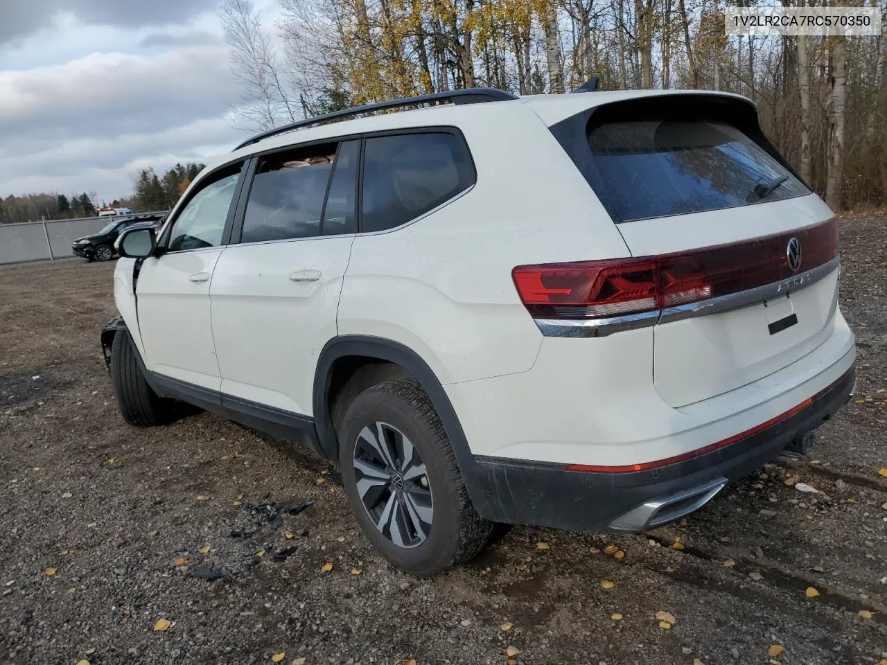 2024 Volkswagen Atlas Se VIN: 1V2LR2CA7RC570350 Lot: 77418024