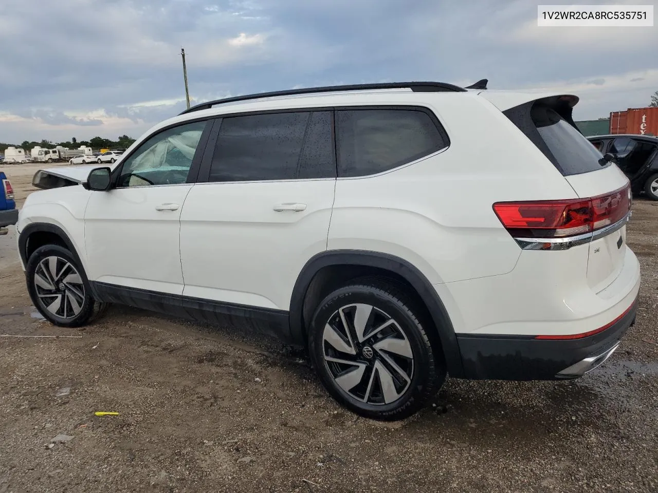 2024 Volkswagen Atlas Se VIN: 1V2WR2CA8RC535751 Lot: 78265274