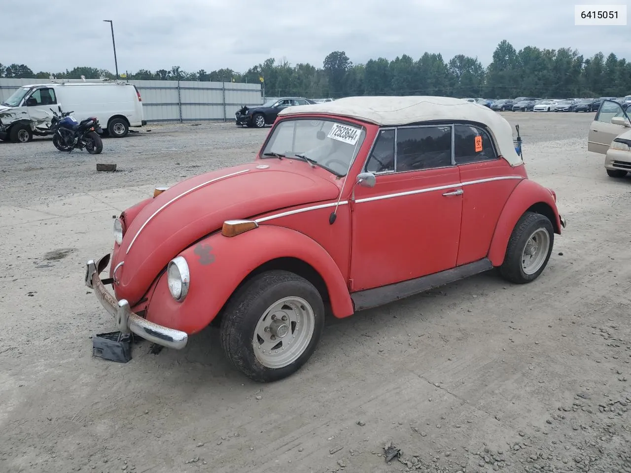 1964 Volkswagen Beetle Con VIN: 6415051 Lot: 72523644