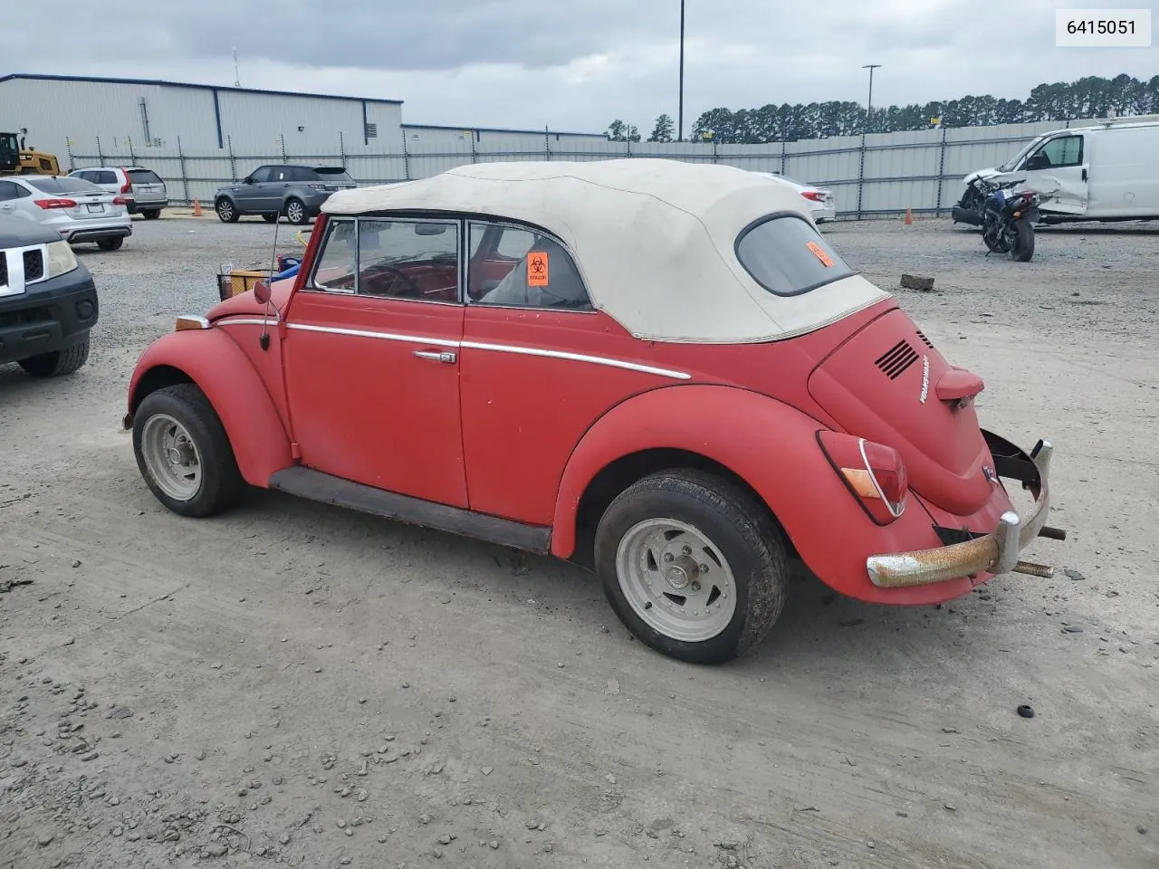 1964 Volkswagen Beetle Con VIN: 6415051 Lot: 72523644