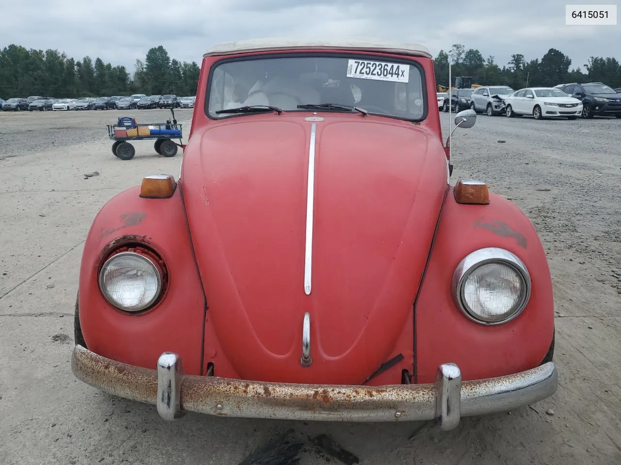 1964 Volkswagen Beetle Con VIN: 6415051 Lot: 72523644