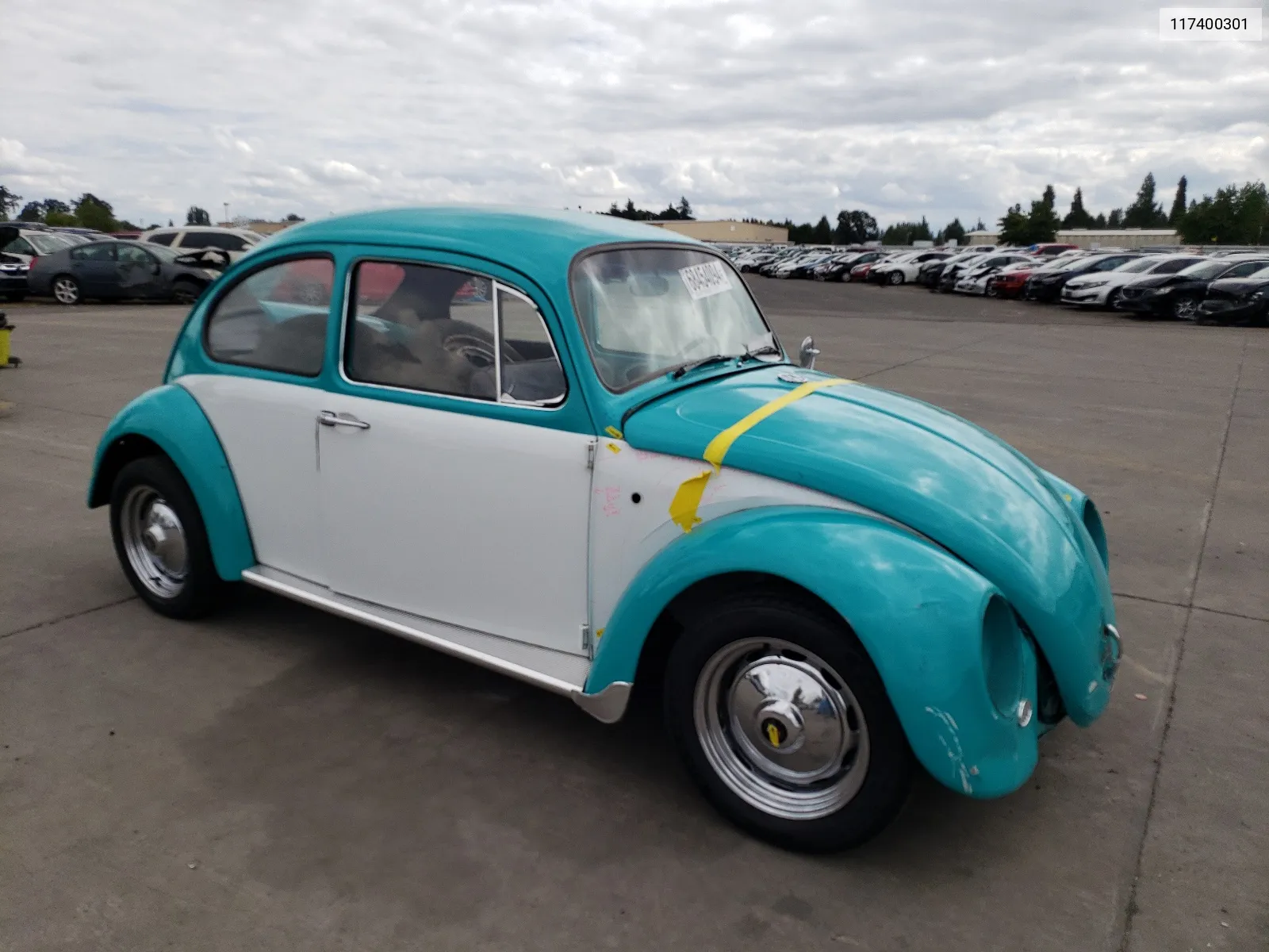 1967 Volkswagen Beetle VIN: 117400301 Lot: 68454094