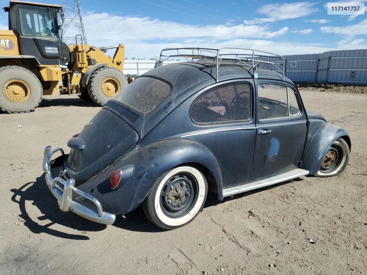 1967 Volkswagen Beetle VIN: 117141737 Lot: 77373074