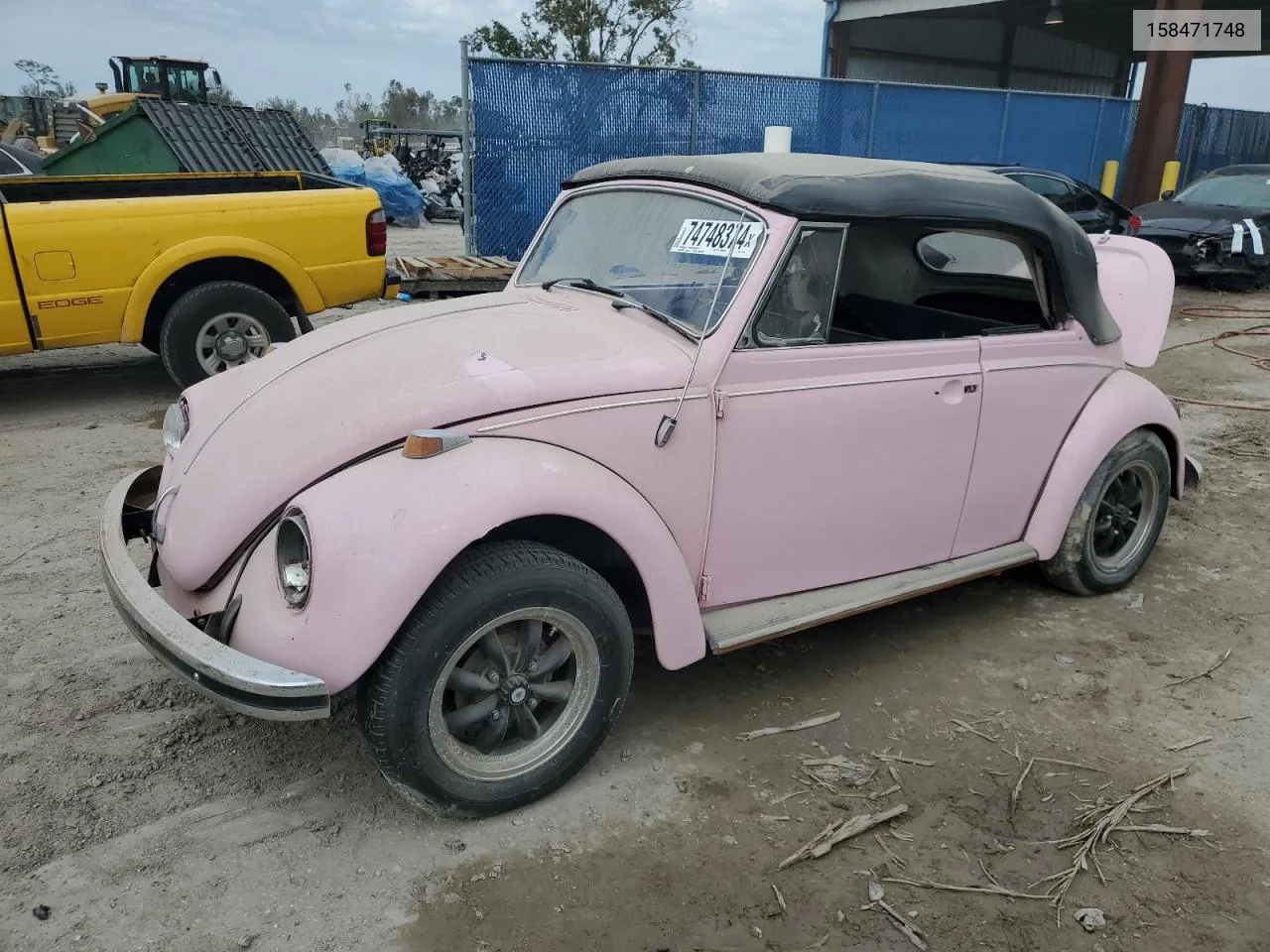 1968 Volkswagen Beetle VIN: 158471748 Lot: 74748374