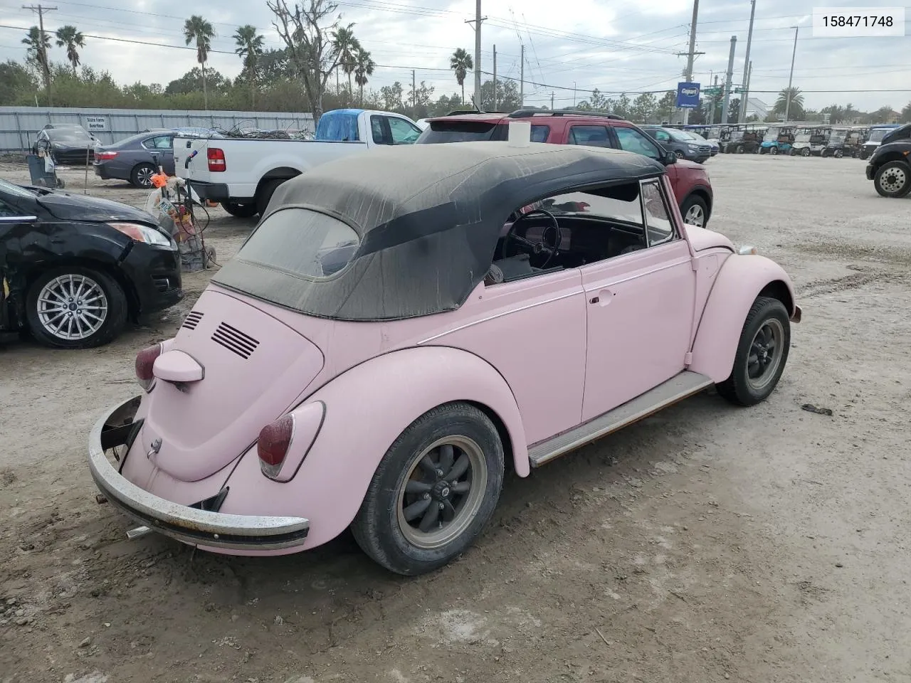 1968 Volkswagen Beetle VIN: 158471748 Lot: 74748374