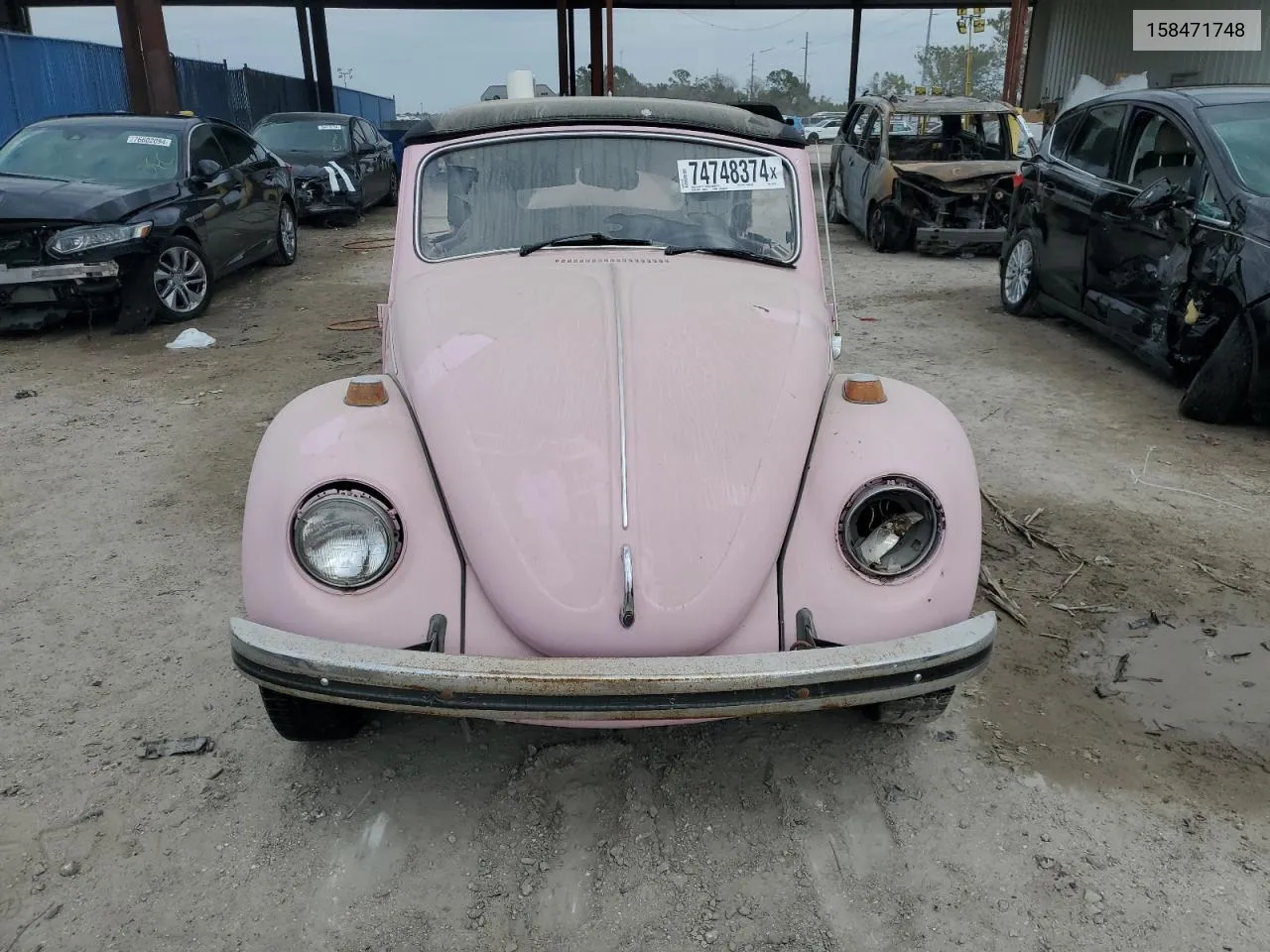 1968 Volkswagen Beetle VIN: 158471748 Lot: 74748374